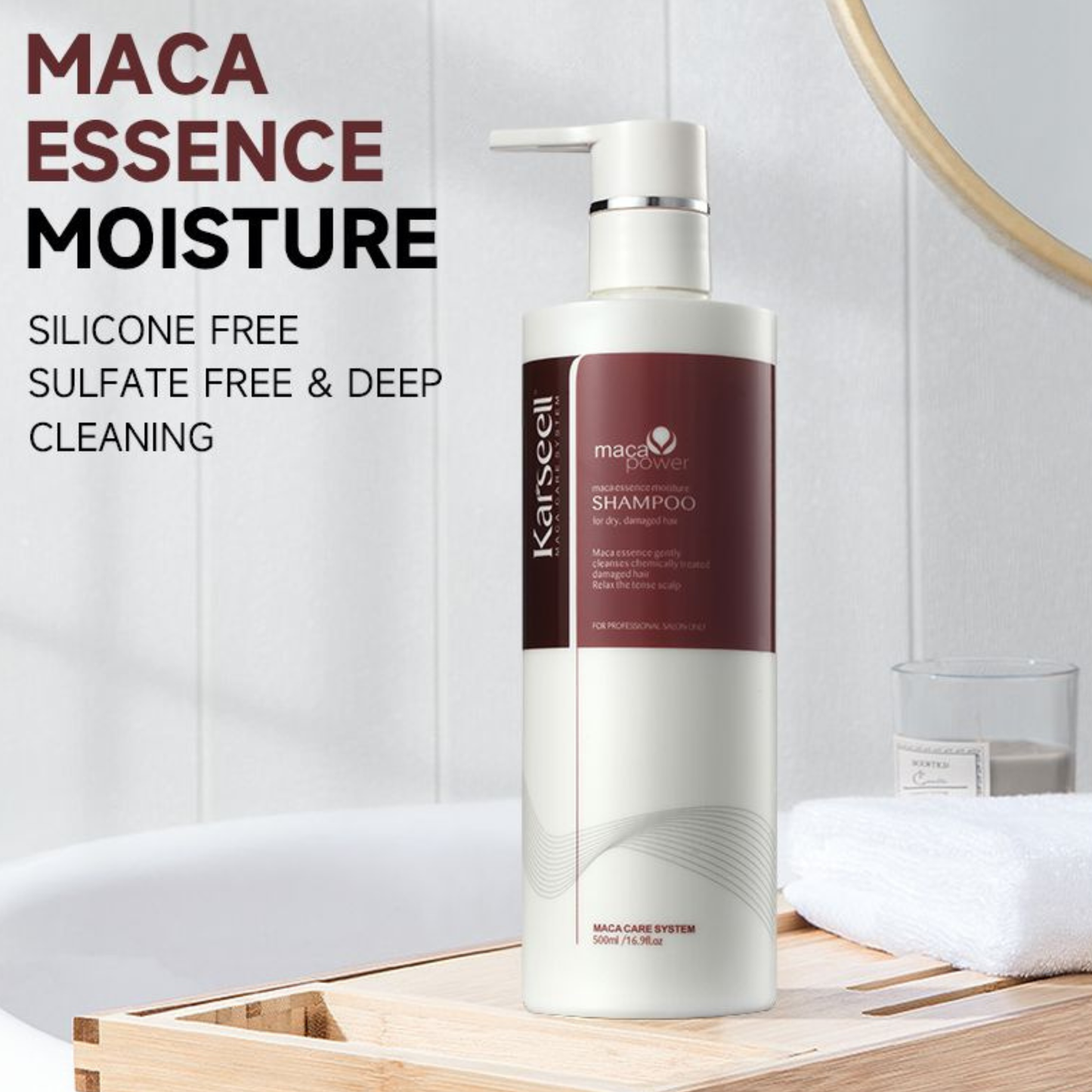 Karseell Argan Oil Deep Repair Shampoo - 500ml