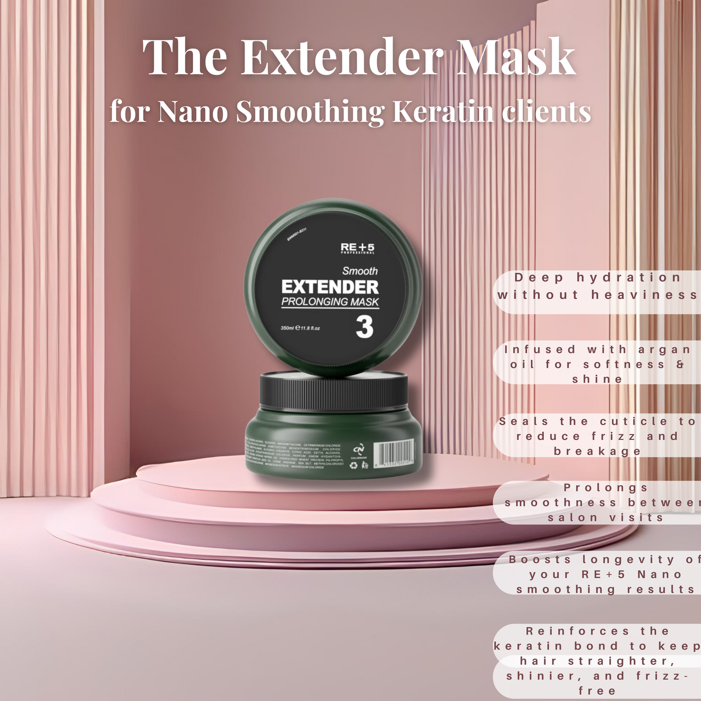 The Nano Smoothing Extender Mask - 350ml